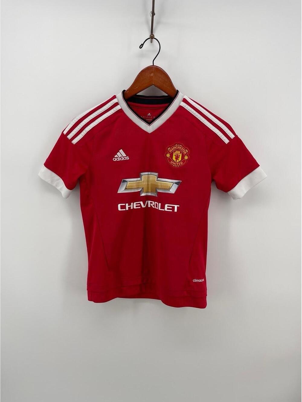 Adidas Manchester United Jersey Youth M 11-12Y Mkhitaryan 22 Climacool